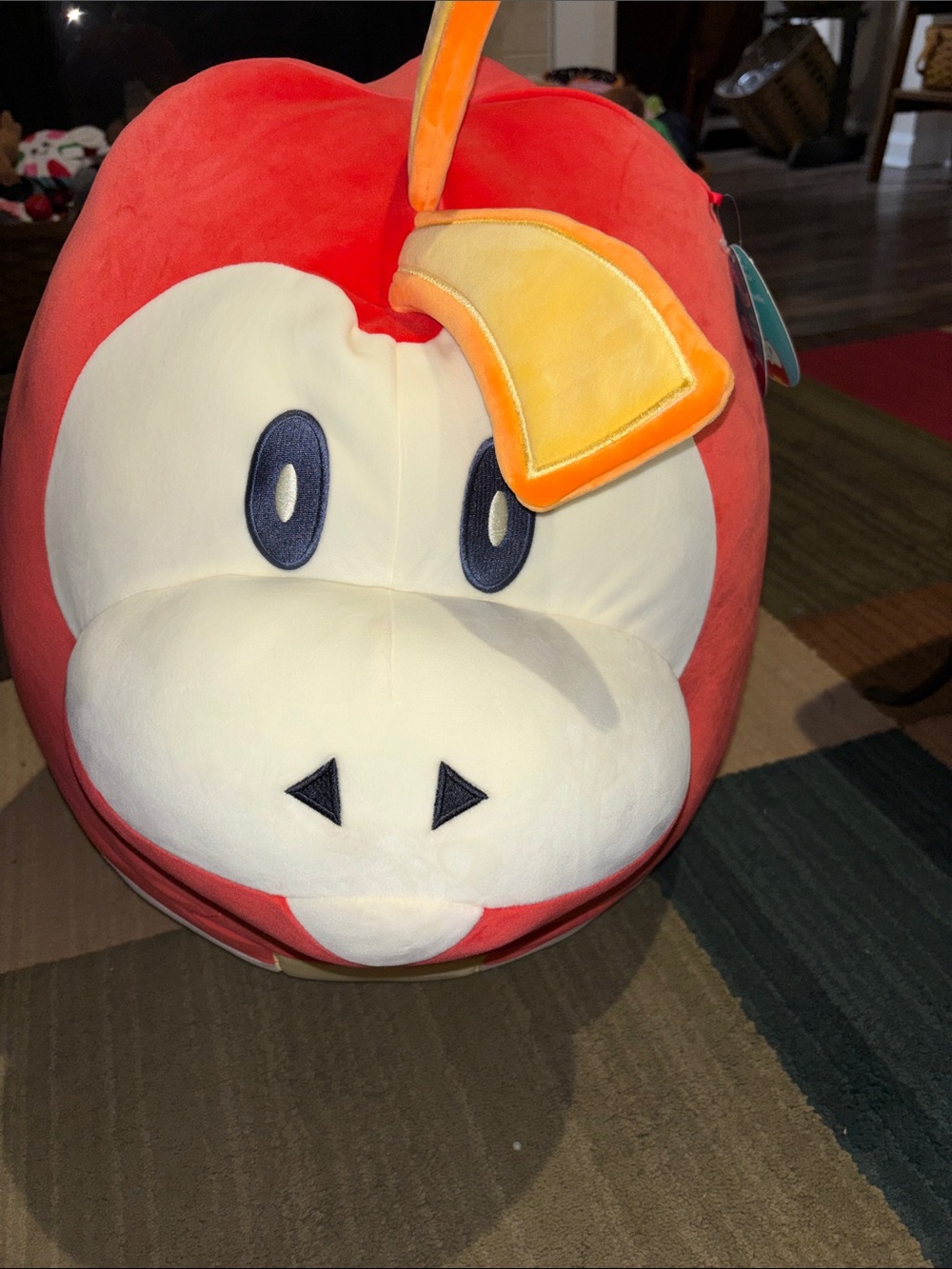 Fuecoco Squishmallow large Character Pillow